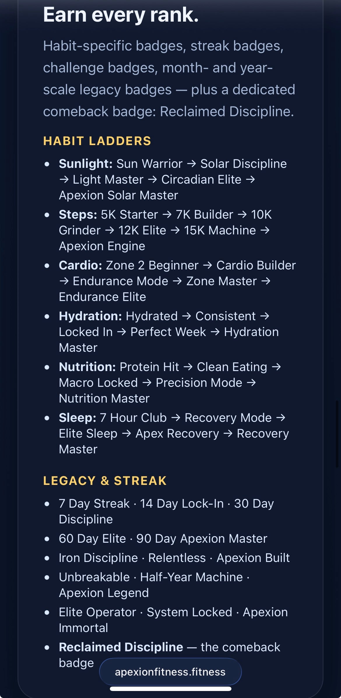 Apexion Premium Membership