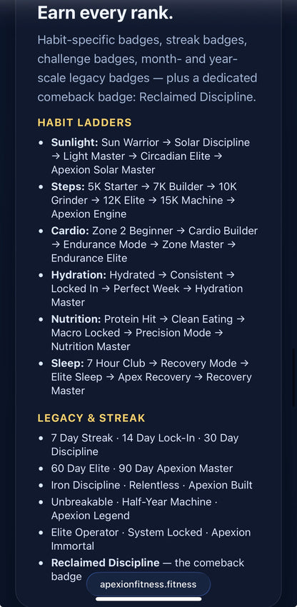 Apexion Premium Membership